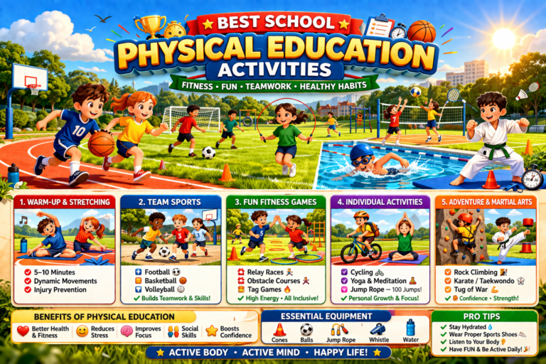 Best School Physical Education Activities