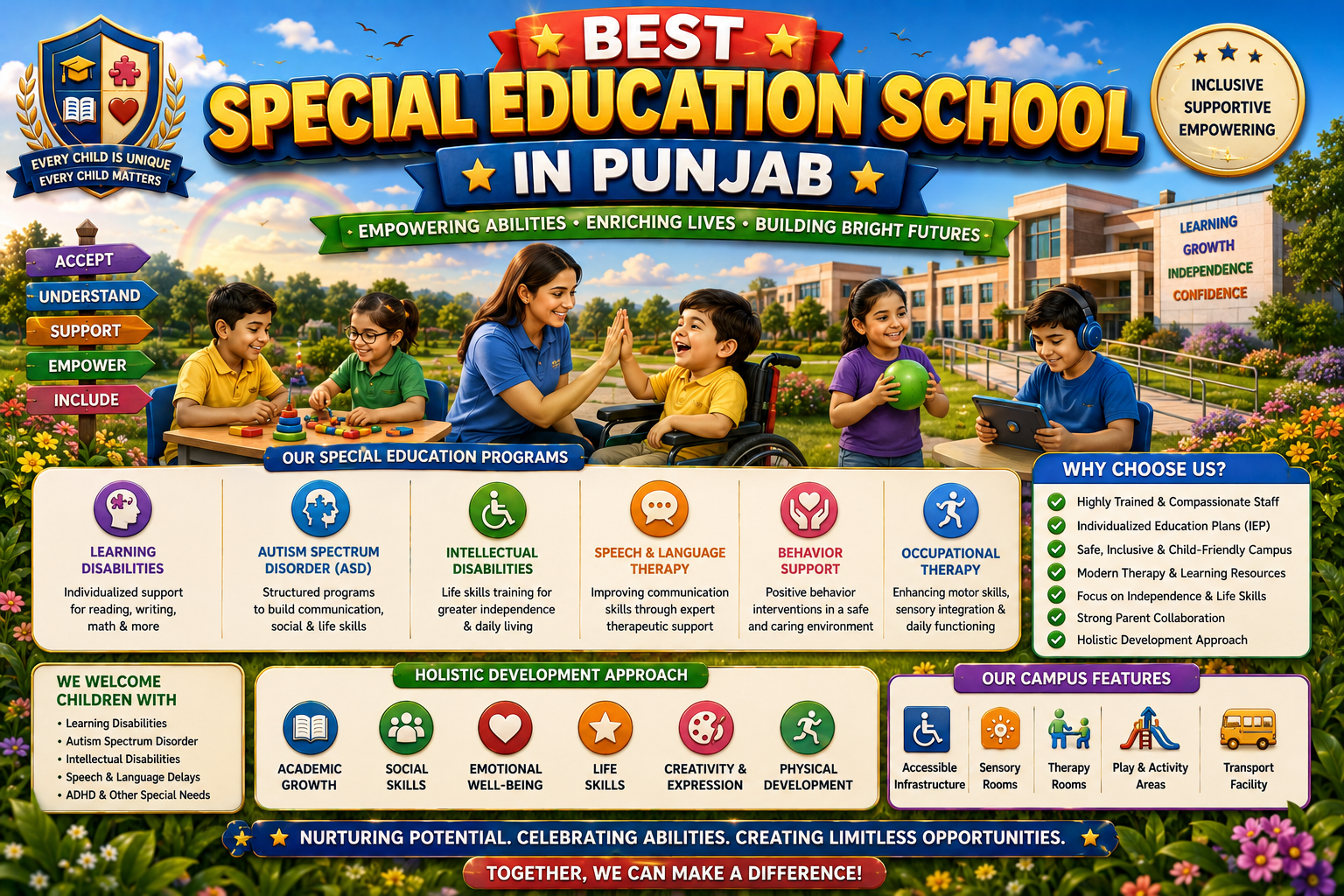 Best Special Education School in Punjab
