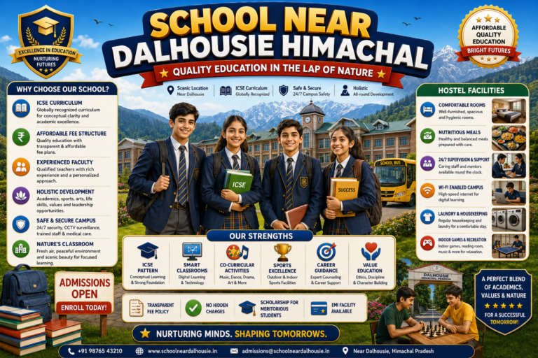 Best Schools Near Dalhousie Himachal Pradesh: A Parent’s Complete Guide