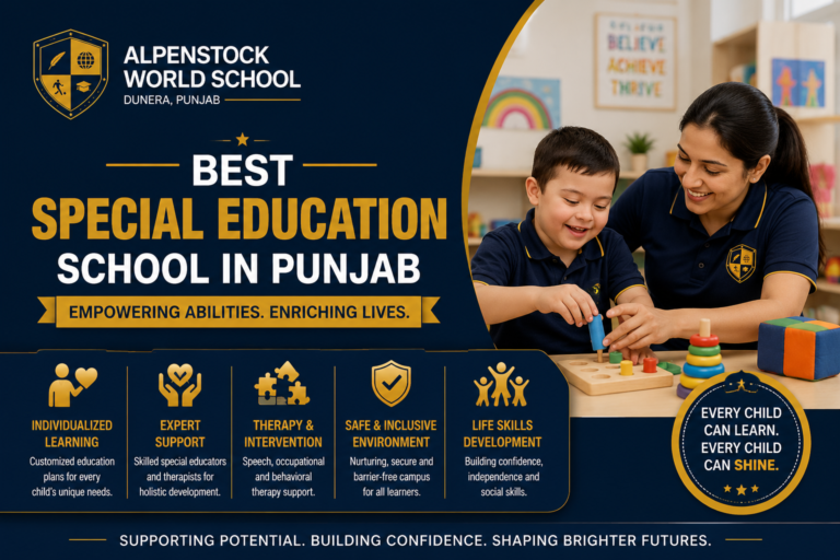 Best Special Education School in Punjab: A Complete Guide for Parents Seeking Inclusive Learning