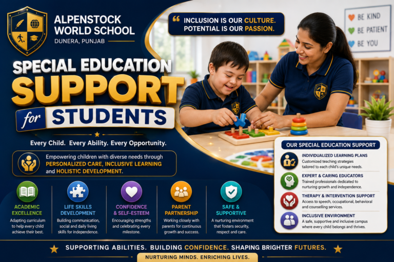 Special Education Support for Students: Building an Inclusive and Confident Learning Environment