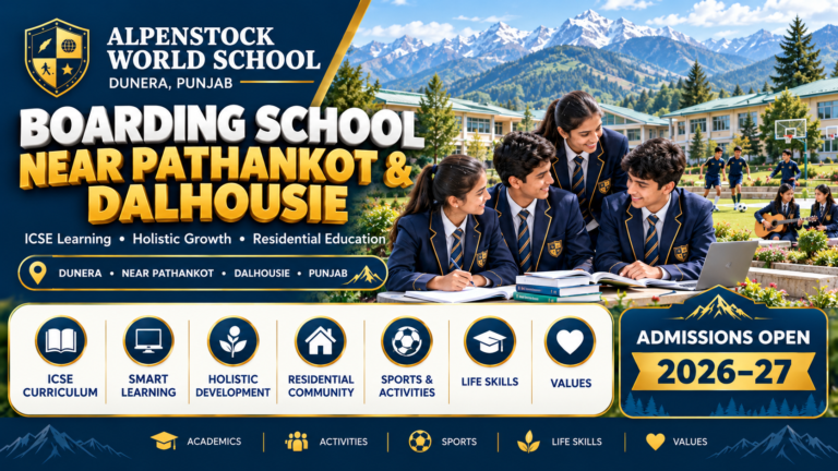 Boarding School Near Pathankot & Dalhousie: A Complete Guide for Parents