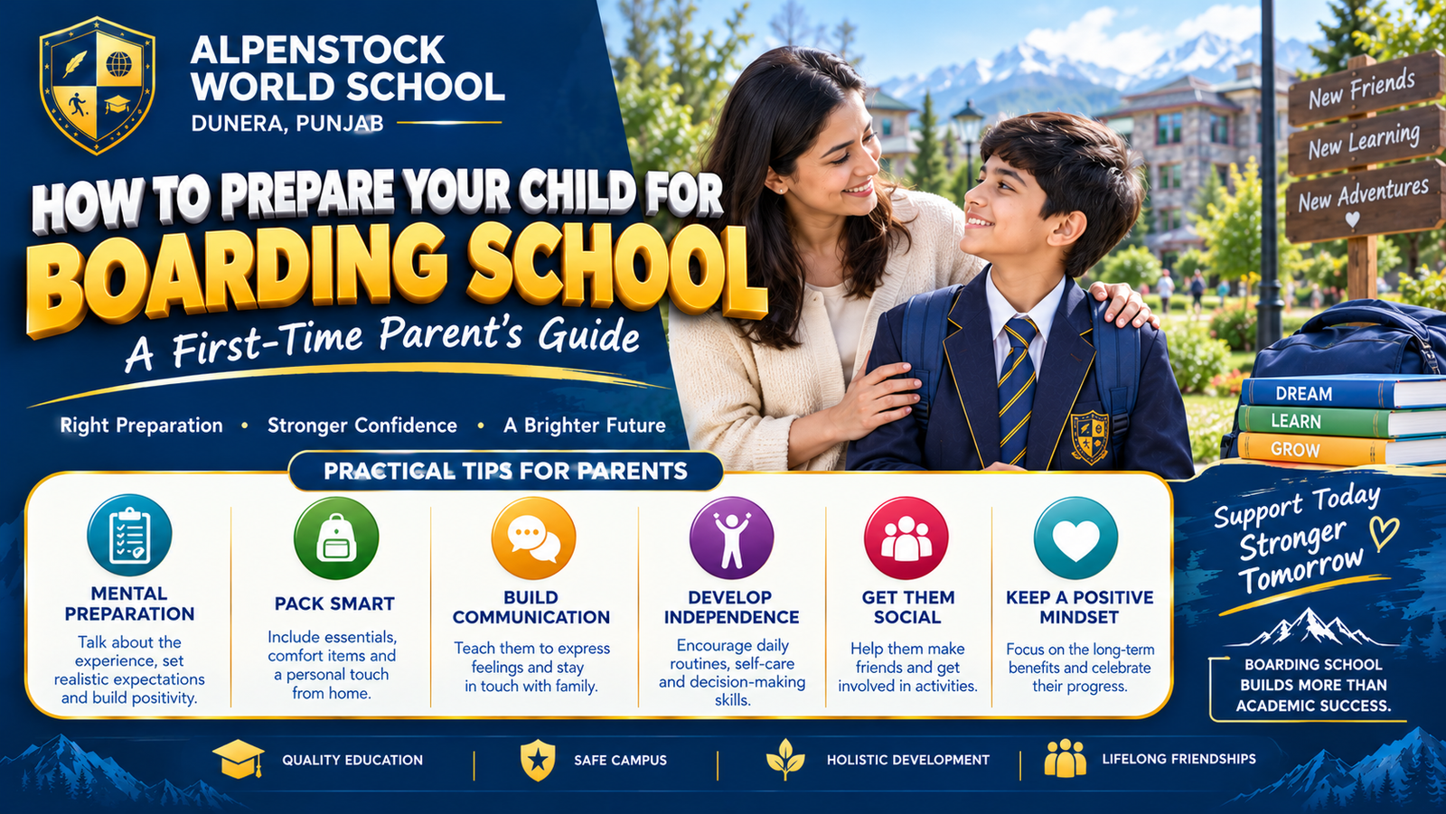 How to Prepare Your Child for Boarding School
